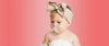 bandeau bebe fille sunflowers