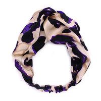 Bandeau cheveux léopard
