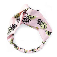 Bandeau cheveux motif ananas
