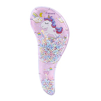 Brosse a cheveux licorne