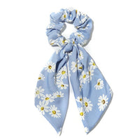 Chouchou foulard à fleurs