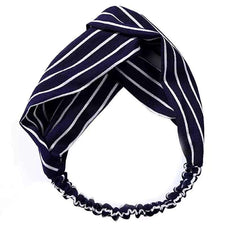 Bandeau cheveux rayé