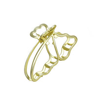 Pince cheveux dorée