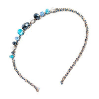 Serre-tête orné de pierres vertes