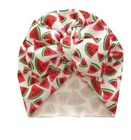 Bonnet turban bébé