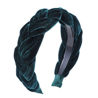 Serre-tête en velours tressé