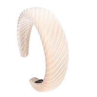 Serre-tête épais en velours tendance