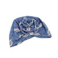 TURBAN CHEVEUX ARDOISE