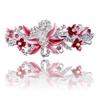 Barrette cheveux diamant et cristal