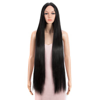 Perruque femme long cheveux lisse