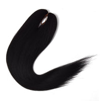 Mèche de cheveux noir