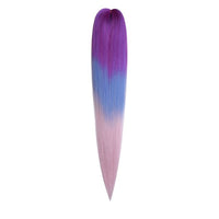 Mèche de cheveux pour ado colorés