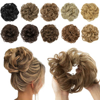 Chouchou chignon cheveux naturels