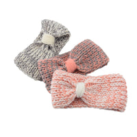 Bandeau tricot bébé miel