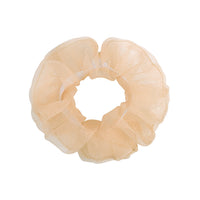 Chouchou cheveux blanc