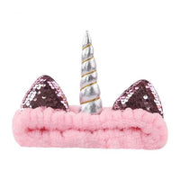 Bandeau maquillage licorne