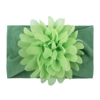 Bandeau bébé naissance hibiscus