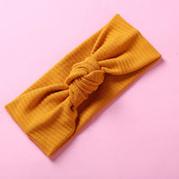 Bandeau bébé fille orange
