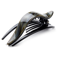 Pince crabe large cheveux long