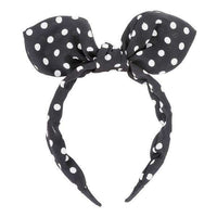 SERRE-TÊTE NŒUD CERISE