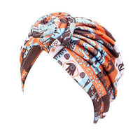 TURBAN CHEVEUX FAUVE