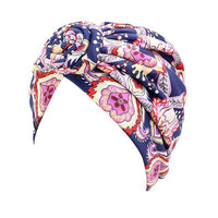 TURBAN CHEVEUX LILAS